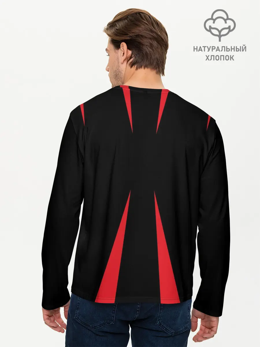 Мужской лонгслив базовый / MMA Elite (P007_P004ooo1645115, P004ooo1645115)