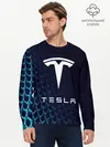 Мужской лонгслив базовый / Tesla Motors (P007_P004ooo1643851, P004ooo1643851)