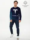 Мужской лонгслив базовый / Tesla Motors (P007_P004ooo1643851, P004ooo1643851)
