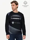 Мужской лонгслив базовый / Tesla Model 3 (P007_P004ooo1643921, P004ooo1643921)