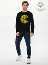 Мужской лонгслив базовый / Pac-Man (P007_P004ooo1645363, P004ooo1645363)