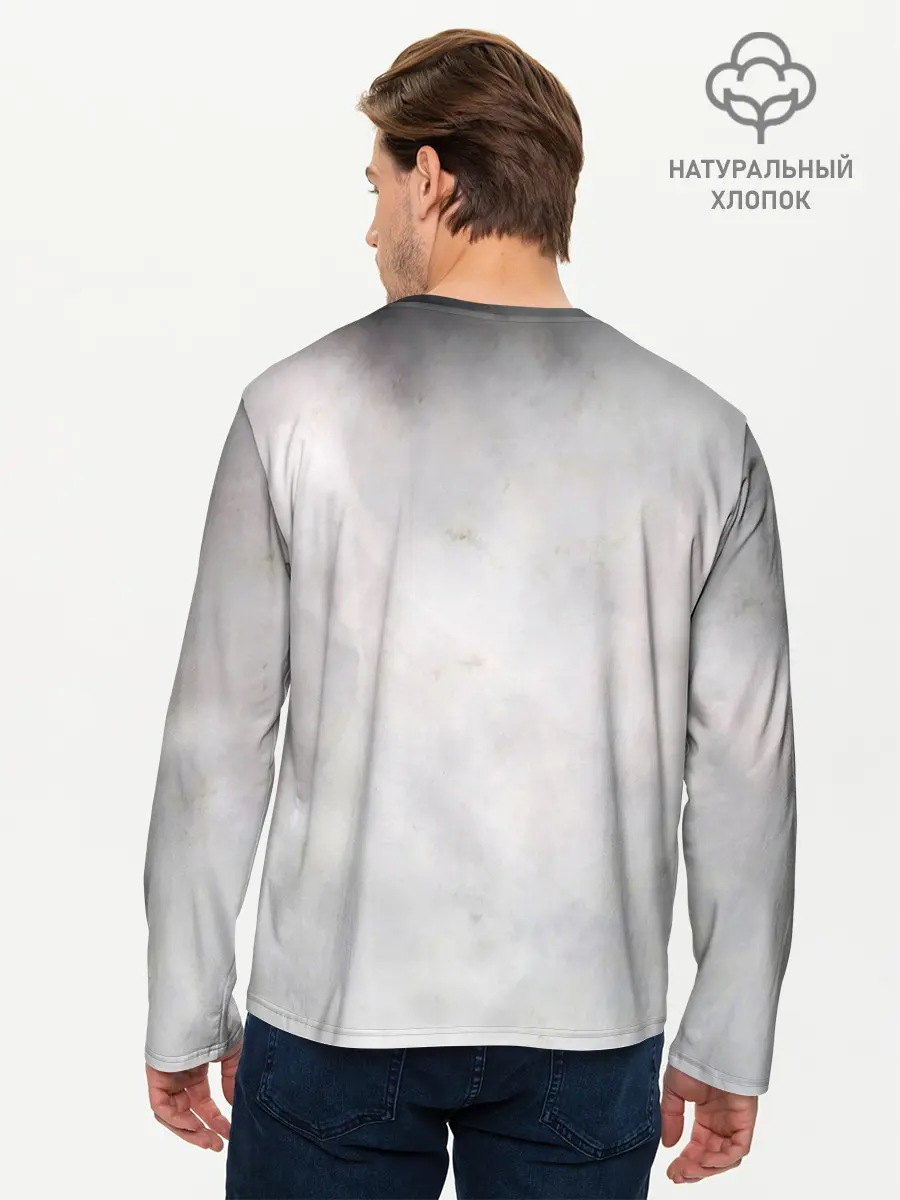 Мужской лонгслив базовый / Велес (P007_P004ooo1645523, P004ooo1645523)