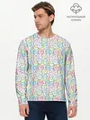 Мужской лонгслив базовый / Kawaii night (P007_P004ooo1646919, P004ooo1646919)