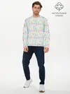 Мужской лонгслив базовый / Kawaii night (P007_P004ooo1646919, P004ooo1646919)