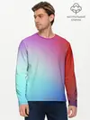 Мужской лонгслив базовый / Colorful Gradient (P007_P004ooo1646191, P004ooo1646191)