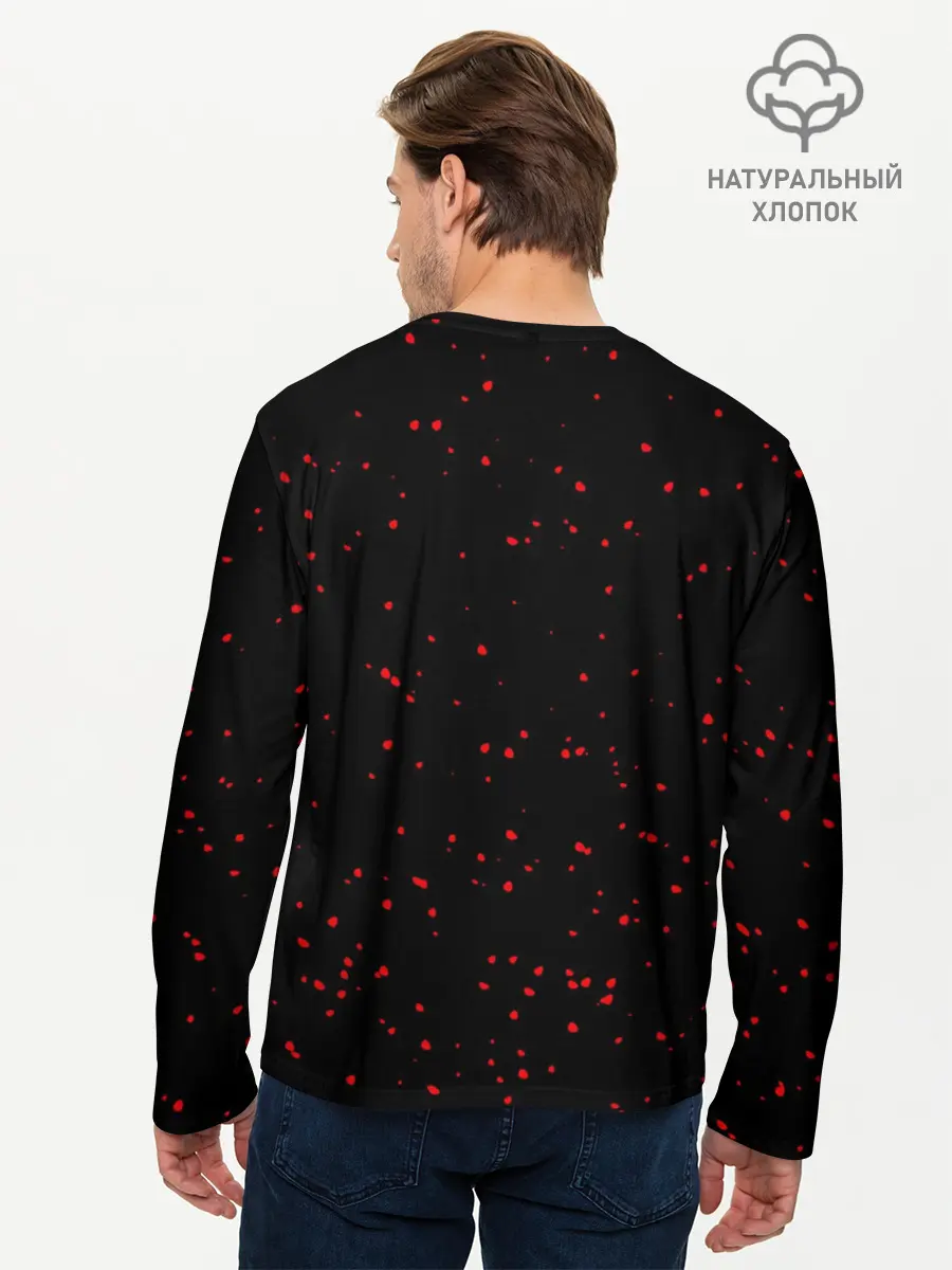 Мужской лонгслив базовый / Rockstar (P007_P004ooo1646217, P004ooo1646217)