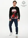 Мужской лонгслив базовый / Ken Kaneki в крови (P007_P004ooo1649101, P004ooo1649101)