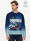 Мужской лонгслив базовый / Fortnite Новый год (P007_P004ooo1647289, P004ooo1647289)