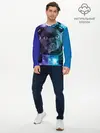 Мужской лонгслив базовый / Милый пёс (P007_P004ooo1650487, P004ooo1650487)