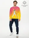 Мужской лонгслив базовый / Queen: Фредди Меркьюри (P007_P004ooo1650675, P004ooo1650675)