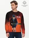 Мужской лонгслив базовый / AC/DC (P007_P004ooo1649537, P004ooo1649537)
