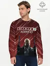 Мужской лонгслив базовый / Hitman 2 #2 (P007_P004ooo1650389, P004ooo1650389)