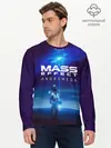 Мужской лонгслив базовый / MASS EFFECT ANDROMEDA (P007_P004ooo1652433, P004ooo1652433)