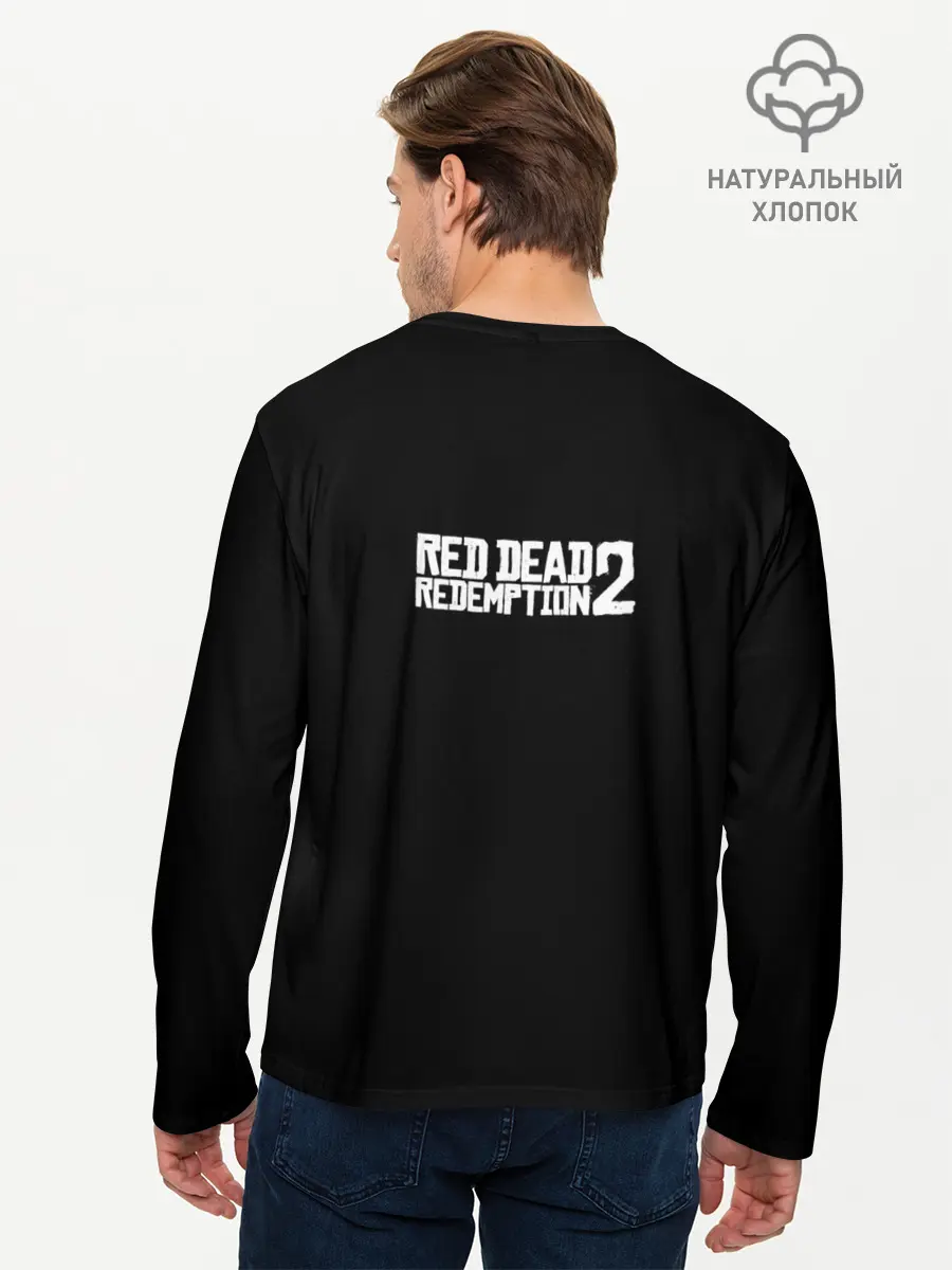 Мужской лонгслив базовый / Red Dead Redemption (P007_P004ooo1652803, P004ooo1652803)
