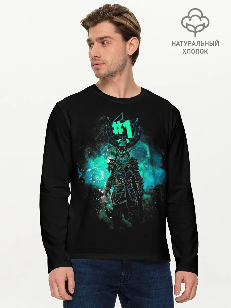 Мужской лонгслив базовый / Fortnite. Ragnarok (P007_P004ooo1653629, P004ooo1653629)