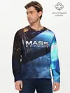 Мужской лонгслив базовый / MASS EFFECT (P007_P004ooo1655281, P004ooo1655281)