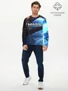 Мужской лонгслив базовый / MASS EFFECT (P007_P004ooo1655281, P004ooo1655281)