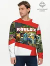 Мужской лонгслив базовый / ROBLOX (P007_P004ooo1655041, P004ooo1655041)