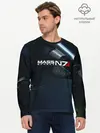 Мужской лонгслив базовый / MASS EFFECT N7 (P007_P004ooo1655783, P004ooo1655783)