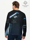 Мужской лонгслив базовый / MASS EFFECT N7 (P007_P004ooo1655783, P004ooo1655783)