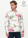 Мужской лонгслив базовый / Lil Peep pink flamingo (P007_P004ooo1655859, P004ooo1655859)
