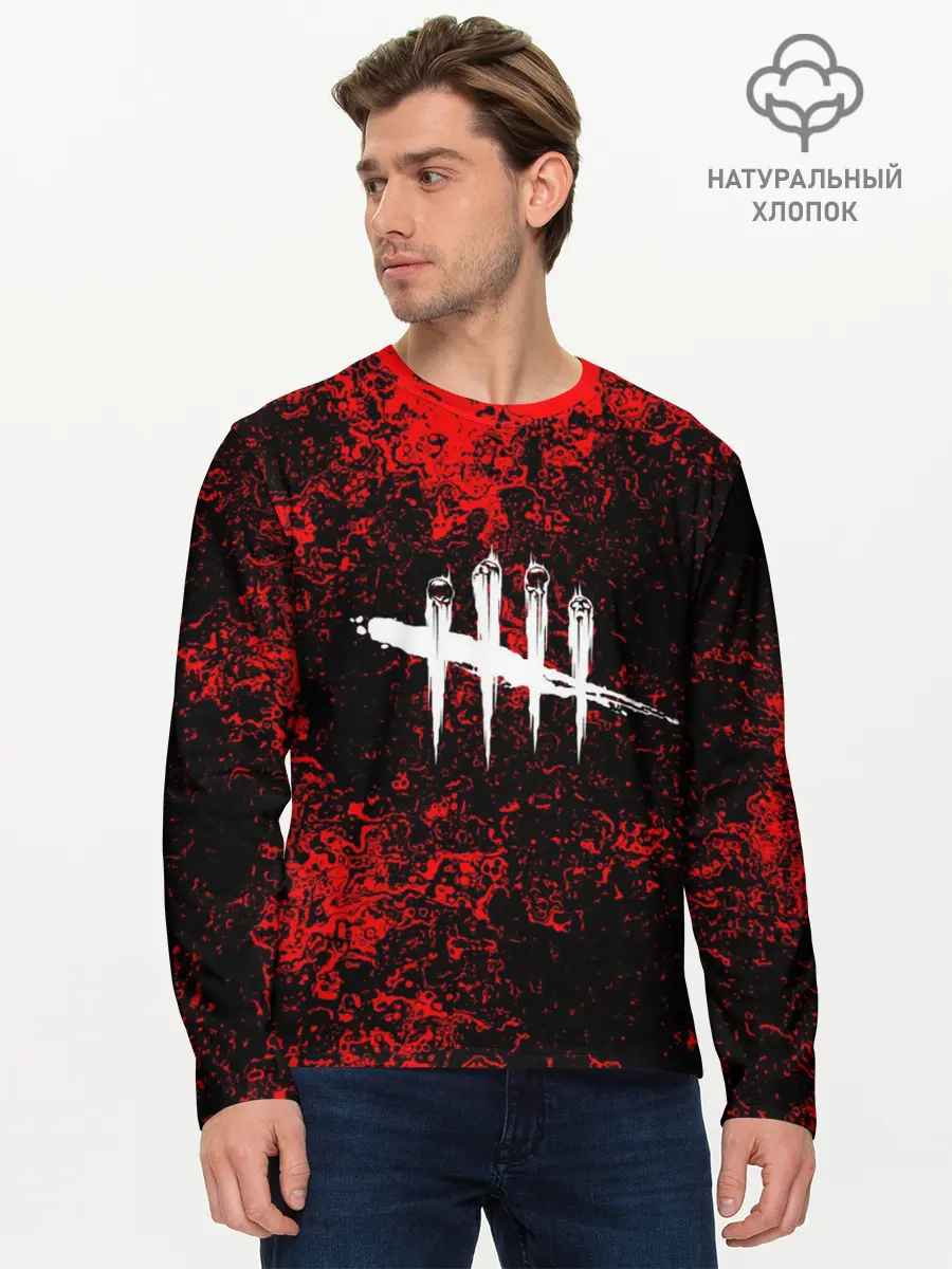 Мужской лонгслив базовый / Dead by Daylight (P007_P004ooo1654383, P004ooo1654383)