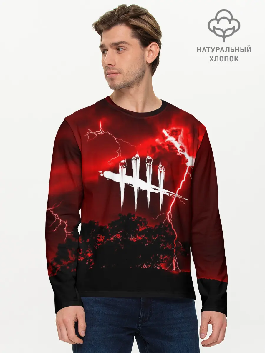 Мужской лонгслив базовый / DEAD BY DAYLIGHT (P007_P004ooo1654395, P004ooo1654395)