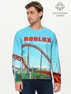 Мужской лонгслив базовый / ROBLOX: Powering Imagination (P007_P004ooo1654707, P004ooo1654707)