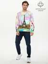 Мужской лонгслив базовый / Туризм (P007_P004ooo1657371, P004ooo1657371)