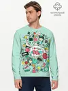 Мужской лонгслив базовый / 90-е (P007_P004ooo1657499, P004ooo1657499)