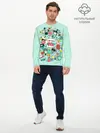 Мужской лонгслив базовый / 90-е (P007_P004ooo1657499, P004ooo1657499)