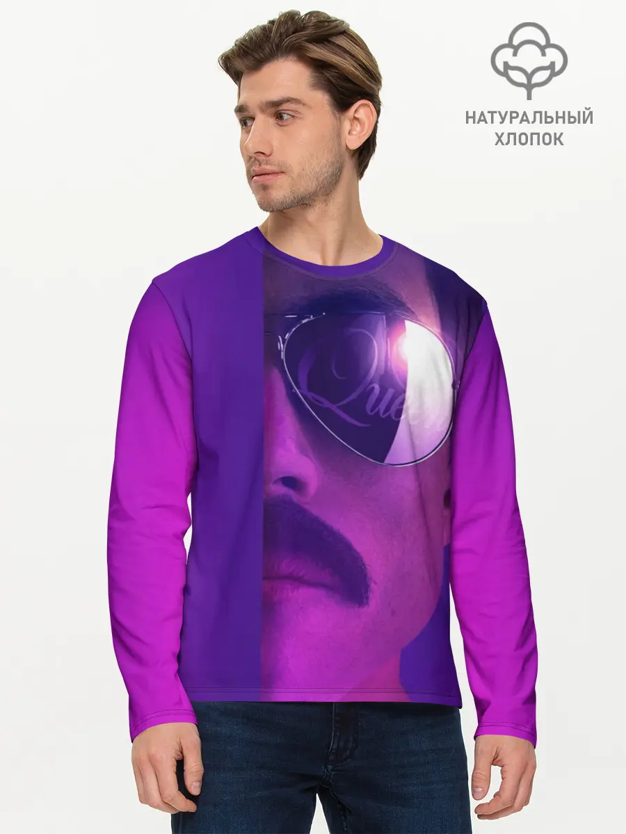 Мужской лонгслив базовый / Bohemian Rhapsody (P007_P004ooo1656093, P004ooo1656093)