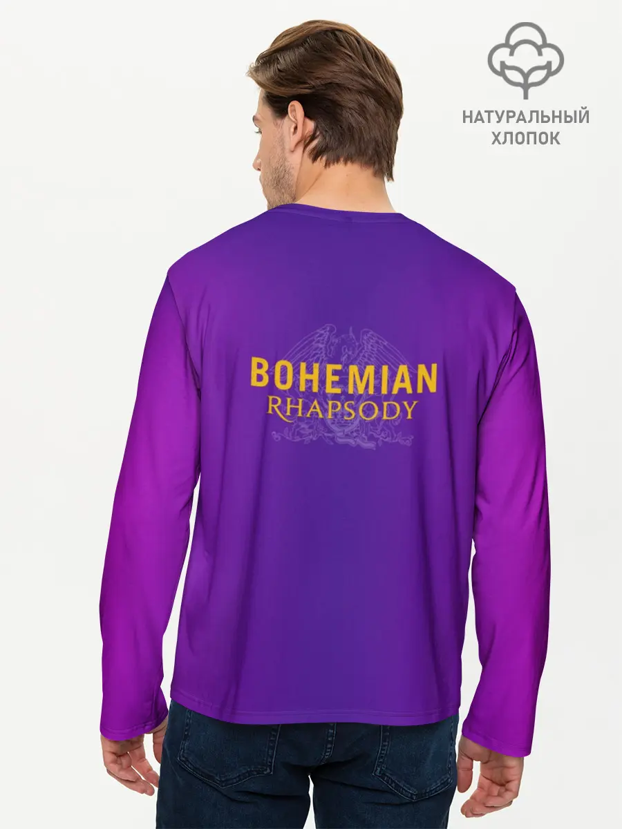 Мужской лонгслив базовый / Bohemian Rhapsody (P007_P004ooo1656093, P004ooo1656093)