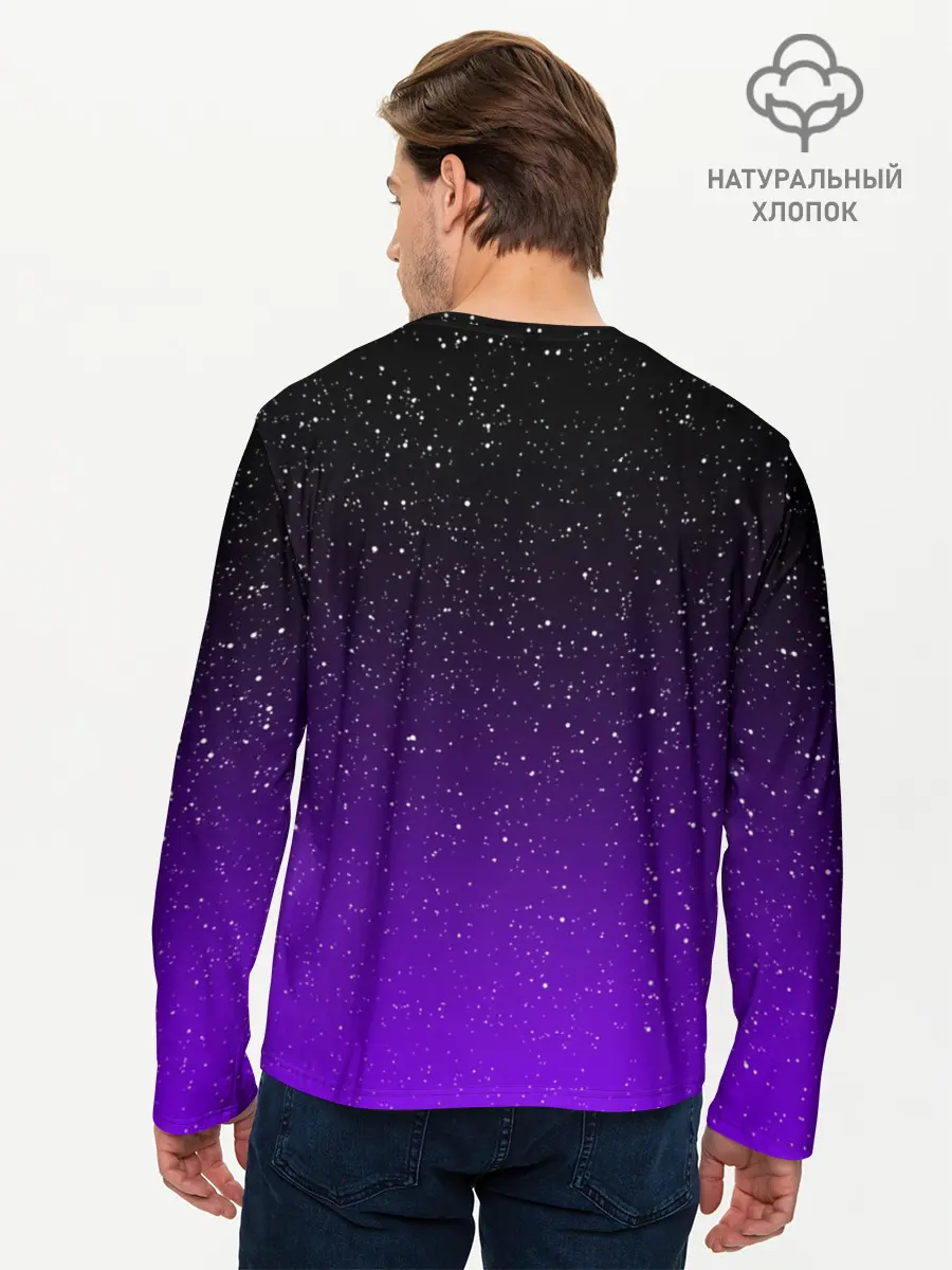 Мужской лонгслив базовый / FORTNITE SPACE (P007_P004ooo1656503, P004ooo1656503)