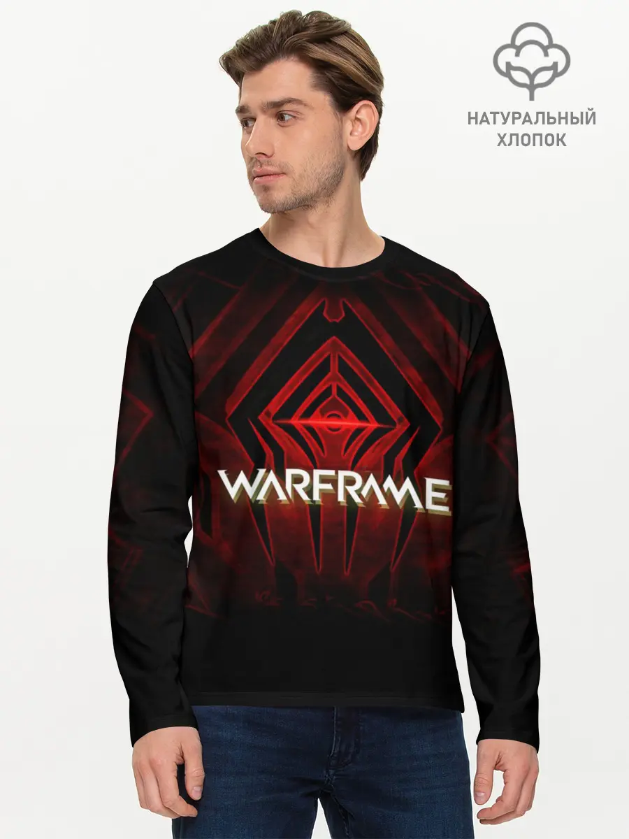 Мужской лонгслив базовый / Warframe #1 (P007_P004ooo1659091, P004ooo1659091)