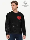 Мужской лонгслив базовый / Lil Peep Broken Heart (P007_P004ooo1660033, P004ooo1660033)