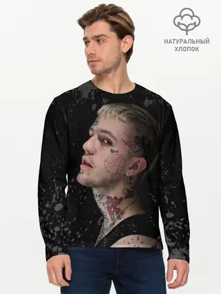 Мужской лонгслив базовый / Lil Peep (P007_P004ooo1661083, P004ooo1661083)