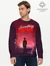 Мужской лонгслив базовый / Something human (P007_P004ooo1657957, P004ooo1657957)
