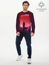 Мужской лонгслив базовый / Something human (P007_P004ooo1657957, P004ooo1657957)