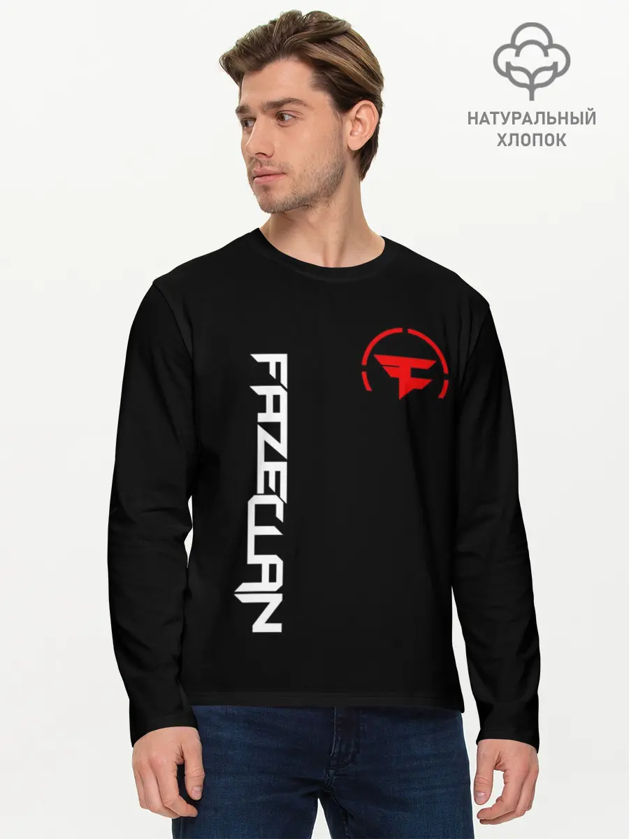 Мужской лонгслив базовый / FAZE CLAN (P007_P004ooo1658053, P004ooo1658053)