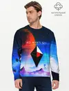 Мужской лонгслив базовый / NO MANS SKY (P007_P004ooo1662921, P004ooo1662921)