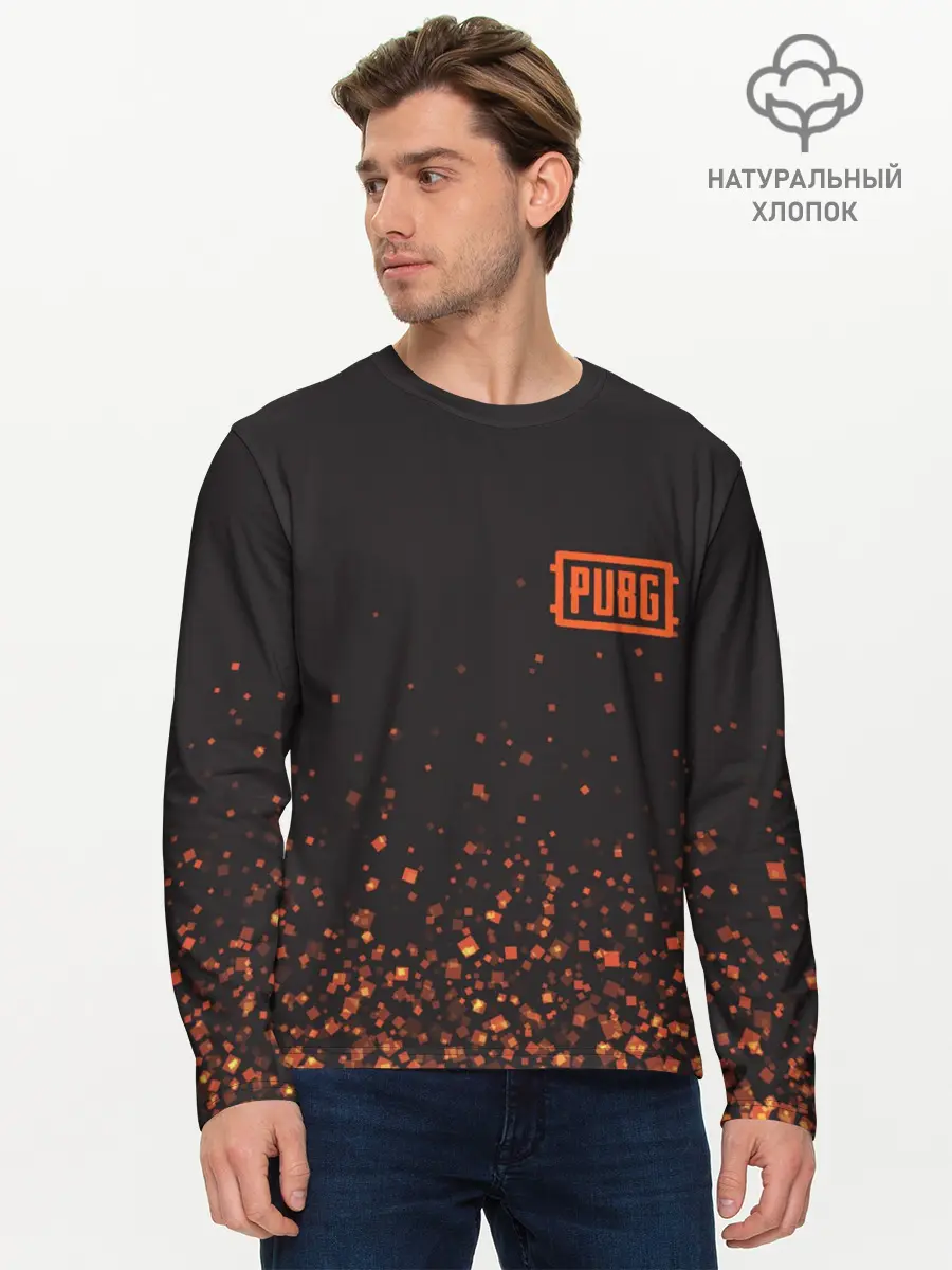Мужской лонгслив базовый / PUBG (P007_P004ooo1663755, P004ooo1663755)