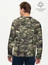 Мужской лонгслив базовый / Камуфляж с ленивцами (P007_P004ooo1666335, P004ooo1666335)