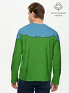 Мужской лонгслив базовый / Гомер Симпсон в кустах (P007_P004ooo1665211, P004ooo1665211)