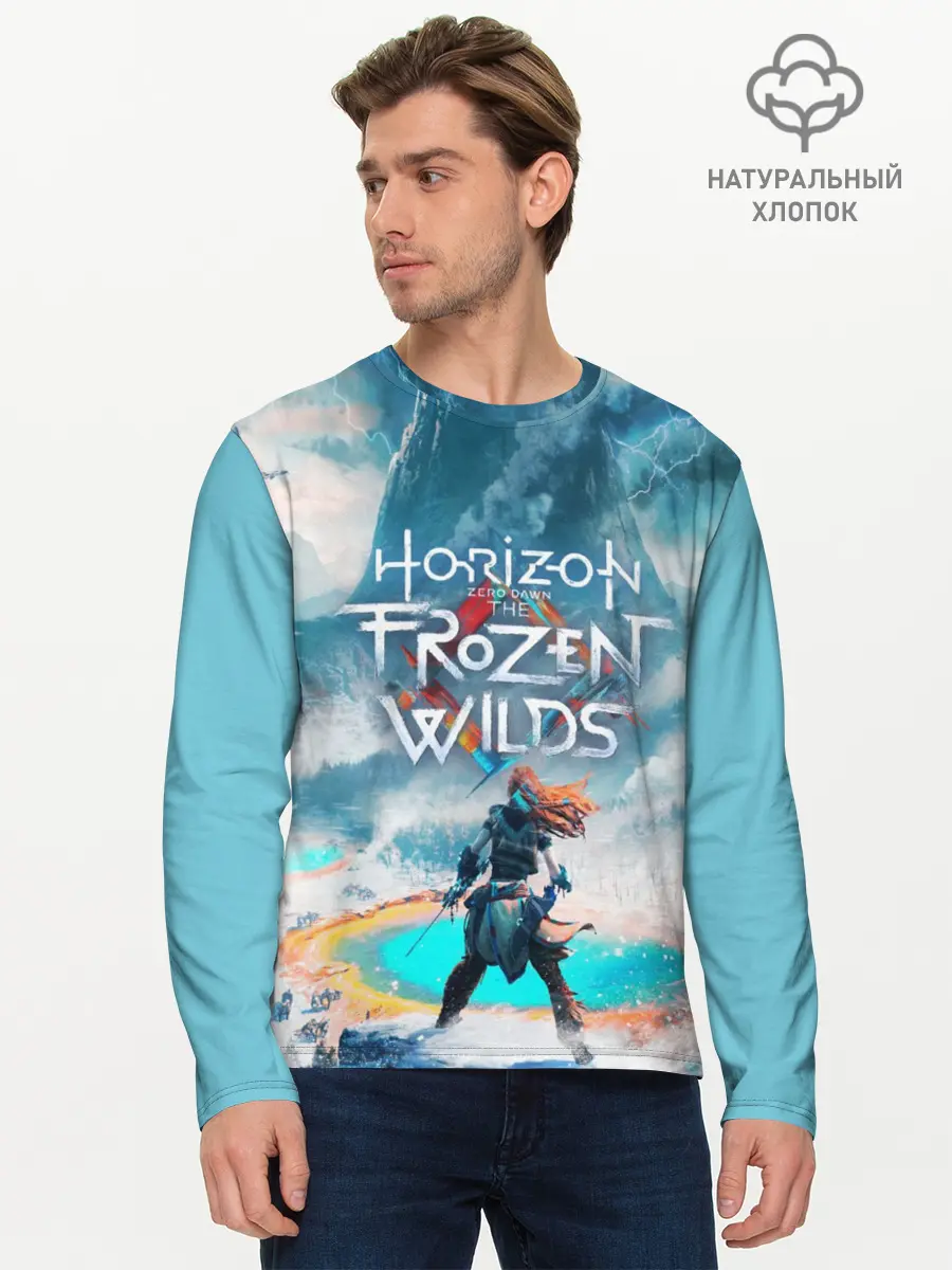 Мужской лонгслив базовый / HORIZON ZERO DAWN (P007_P004ooo1669055, P004ooo1669055)