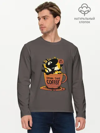 Мужской лонгслив базовый / Disenchantment. Just Do It!
