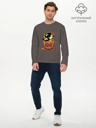 Мужской лонгслив базовый / Disenchantment. Just Do It!