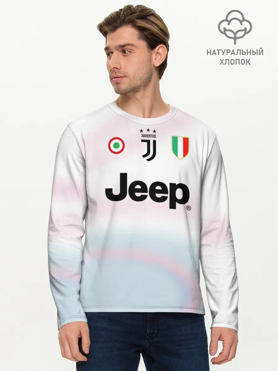 Мужской лонгслив базовый / Ronaldo 18-19 EA Sports (P007_P004ooo1671311, P004ooo1671311)