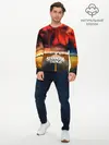 Мужской лонгслив базовый / Очень странные дела (P007_P004ooo1674051, P004ooo1674051)