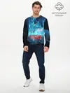 Мужской лонгслив базовый / Очень странные дела (P007_P004ooo1674073, P004ooo1674073)